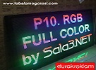 Rgb Full Renk Kayan Yazı Led Tabela